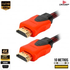 Cabo HDMI 10m com Filtro D-H5003 - Grasep